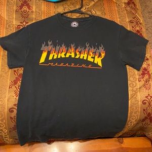 THRASHER TEE SHIRT! Orange, Red, Black!